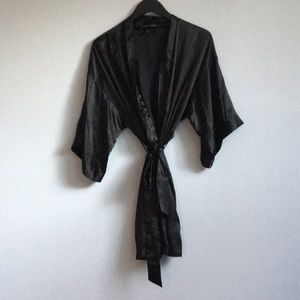 Black Victoria Secret Robe